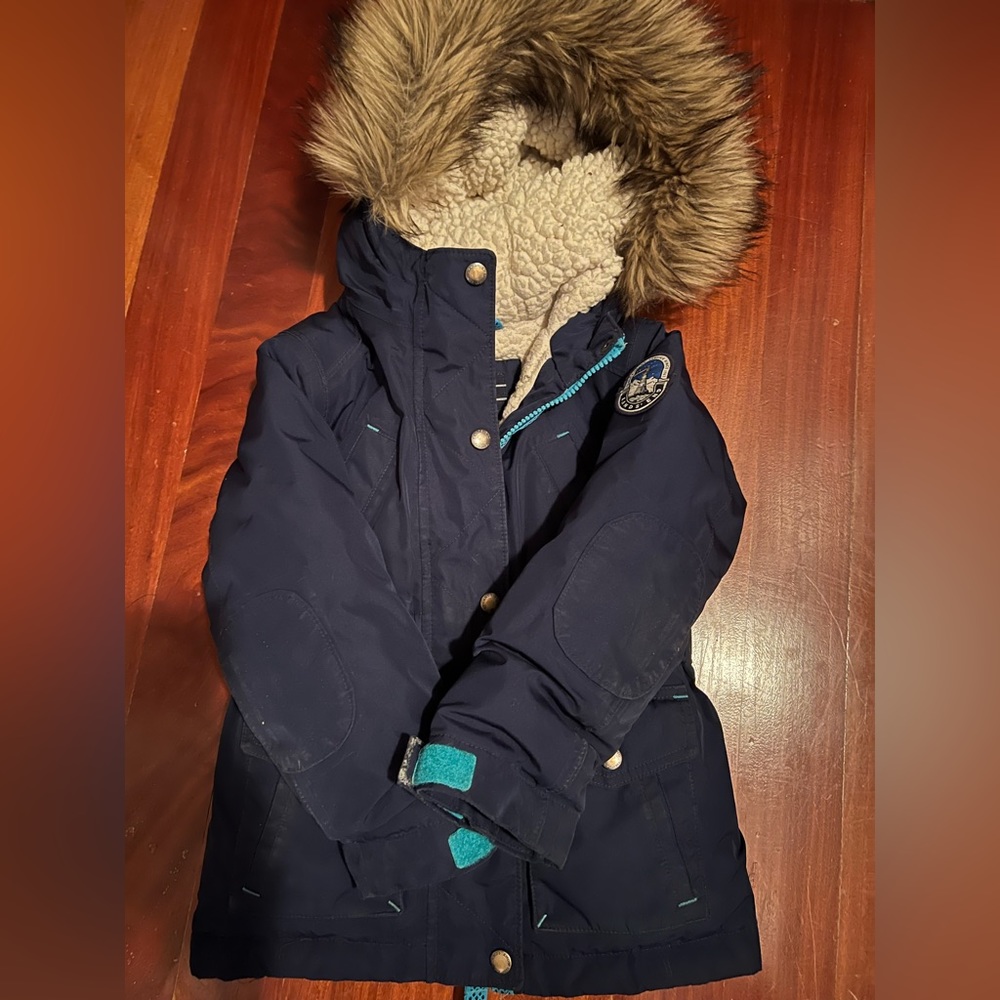 Lands End, toddler size 3-5, unisex, super warm coat